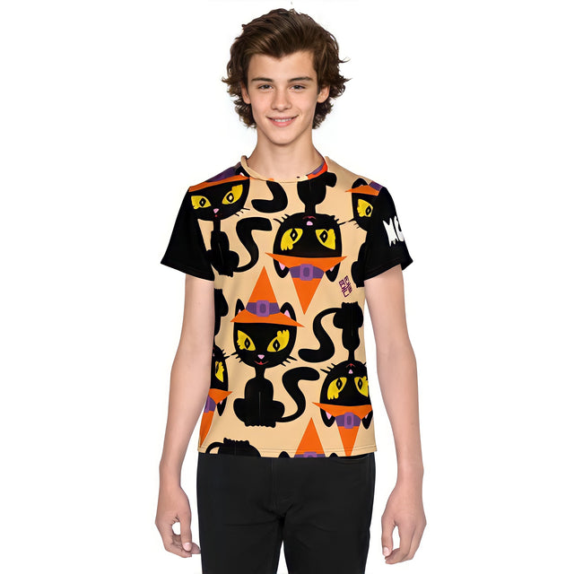 Meow Graphic Tee Unisex Youth