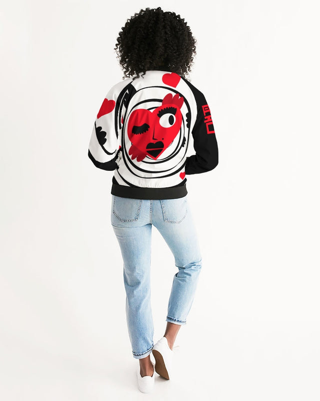 Love With A Wink 2022 Women's Bomber Jacket