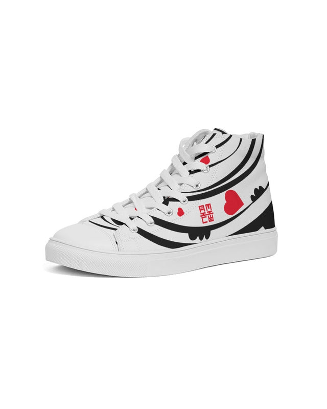 Love With A Wink 2022 High Tops Women's Hightop Canvas Shoe