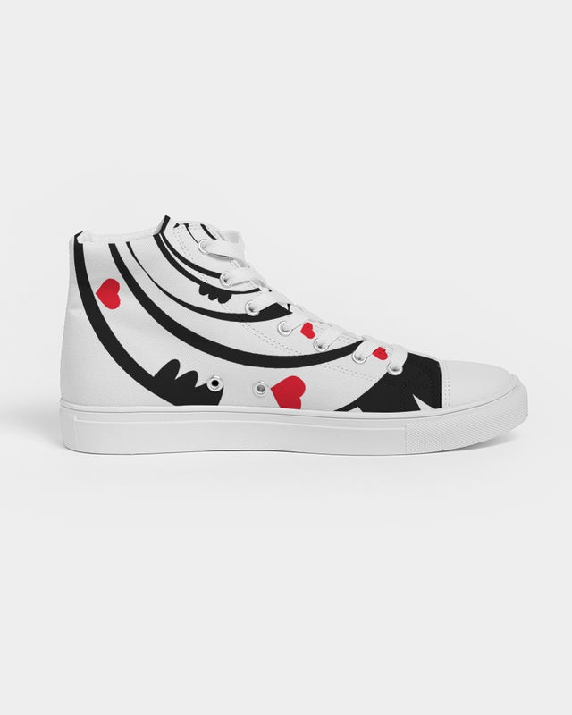 Love With A Wink 2022 High Tops Women's Hightop Canvas Shoe