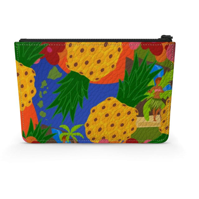 Island Time 2021 Small Leather Pouch